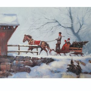 [LANG]크리스마스 카드-over the river